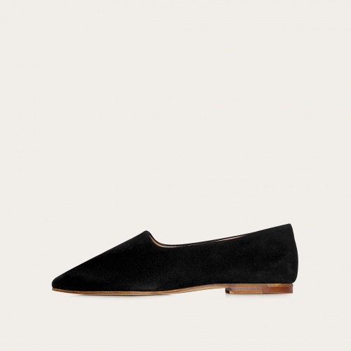 Malben Ballerina, black velvet #